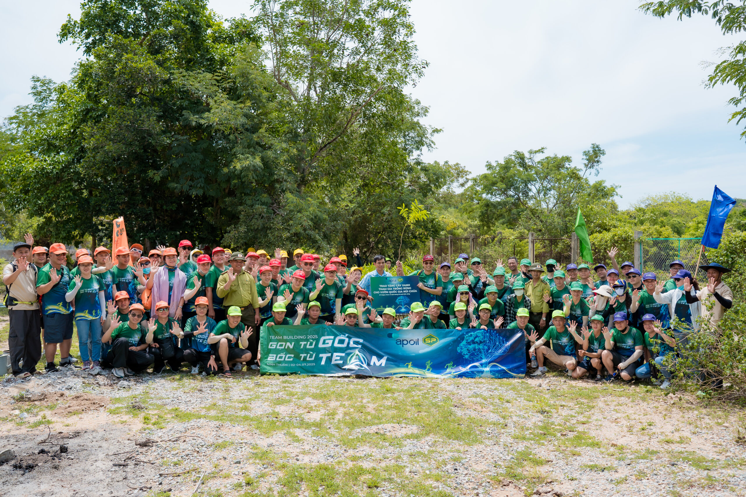 AP Saigon Petro Plants Trees at Núi Chúa National Park – Committing to a greener future
